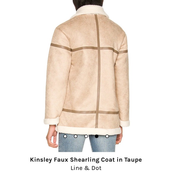 NWT Kinsley Faux Shearling Coat - Picture 4 of 10